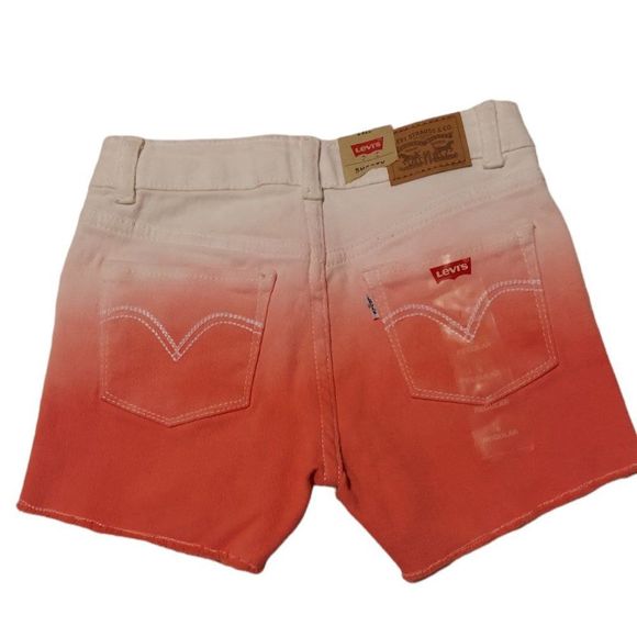 Levi's Shorty Short Girl's Size 6 - Picture 2 of 3